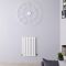 Design Heizkörper Horizontal (Einlaging) 600mm x 413mm | Weiß - Revive