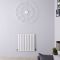 Design Heizkörper Horizontal (Einlaging) 600mm x 590mm | Weiß - Revive