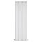 Design Heizkörper Vertikal Weiß 1400mm x 472mm 1392W (doppellagig) - Revive