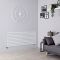 Design Heizköper (doppellagig), horizontal - 590mm x 1400mm, 1740W – Weiß - Revive
