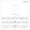 Walk-In Duschwand 1400mm x 900mm inkl. Anthrazit Duschtasse & Duschwandhaltestange - Sera