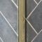 Walk-In Duschwand, antikes Messing - Höhe 1950mm, Breite und Seitenpaneel wählbar – Alama