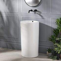 Standwaschbecken 460mm x 445mm (ohne Hahnloch) - Alswear