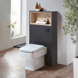 Hudson Reed Hoxton – 600mm WC-Einheit mit Exton Stand-WC – Finish und LED-Beleuchtung wählbar