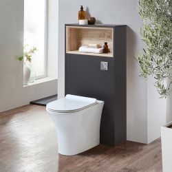 Hudson Reed Hoxton – 600mm WC-Einheit mit Marbury Stand-WC – Finish und LED-Beleuchtung wählbar