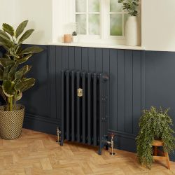 Gusseisen-Heizkörper - Höhe 760mm, Breite auswählbar - Railings 31 von Farrow & Ball - Isabel