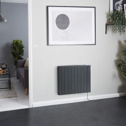 Elektrische Smart Konvektor-Heizung mit Stecker oder zur Festverdrahtung - Farbe und Wattleistung wählbar | Virtus – ECOSO by Hudson Reed