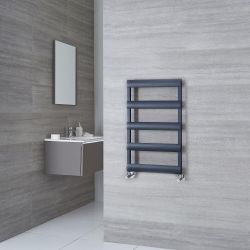 Aluminium Design Handtuchheizkörper Anthrazit Größe Wählbar - Gradus