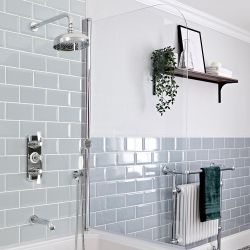 Dusch- und Badesystem mit Unterputz-Thermostat – Farbe und Funktionen wählbar – Elizabeth