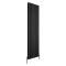 Hudson Reed Revive – Aluminium Design Heizkörper Vertikal (Doppellagig) | 1800mm x 470mm - Anthrazit