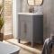 Waschtisch mit Unterschrank und Waschbecken, 600mm (Farbe wählbar) – Farbe und Design der Griffe wählbar – Warwick
