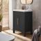 Waschtisch mit Unterschrank und Waschbecken, 600mm (Farbe wählbar) – Farbe und Design der Griffe wählbar – Warwick