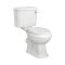 Badezimmerset Retro - mit freistehender Wanne, Stand-WC, Standwaschbecken und Stand-Bidet - Richmond