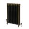Gusseisen-Heizkörper - Höhe 950mm, Breite auswählbar - natürliches Messing - Charlotte