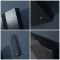 Elektrischer Design Heizkörper Horizontal Schwarz 600mm x 600mm - mit Stecker - Notus V