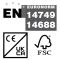 2-in-1-Waschbecken- und WC-Element 500mm x 890mm mit Milton-WC | Farbe wählbar - Cluo