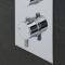 Unterputz-Armatur mit Thermostat und Funktionswechsler – Chrom – Como