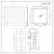 Unterputz-Duschsystem mit Thermostat - mit 400mm x 400mm Unterputz-Duschkopf und Handbrauseset - Schwarz – Nox