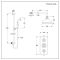 Retro Unterputz Duschsystem mit Thermostat, Wand-Duschkopf und Brausegarnitur - satiniertes Gold – Elizabeth