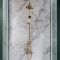 Hudson Reed Elizabeth - Duschsäule mit Aufputz-Thermostat - inkl. 194mm rundem Duschkopf und Handbrauseset - satiniertes Gold
