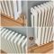 Horizontaler Gliederheizkörper (Höhe 600mm) | Farbe und Breite wählbar – Atticus