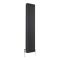 Traditioneller Gliederheizkörper (4-lagig), vertikal – 1800mm x 380mm, 2126W – Anthrazit – Regent
