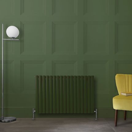 Design Heizkörper Horizontal (Einlagig) Auswahl an sanften Farbtönen - Größe wählbar - Revive