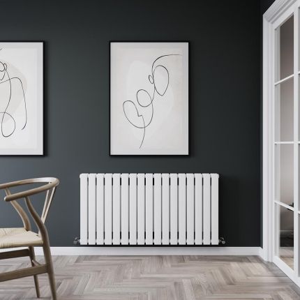 Design Austauschheizkörper – Höhe 600mm | Farbe und Breite wählbar - Alpha