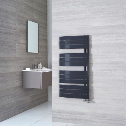 Design Badheizkörper Anthrazit 1080mm x 550mm 638W – Elgin