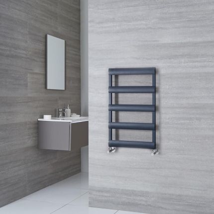 Aluminium Design Handtuchheizkörper Anthrazit Größe Wählbar - Gradus
