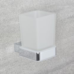 Zahnputzbecher Wandmontage - Kubix