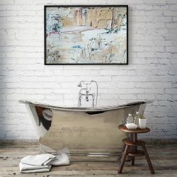 Traditionelle Kupfer Badewanne (freistehend) - Nickel - Hudson Reed Sienna