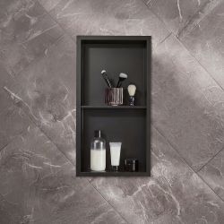 Nischenablage fürs Bad | 640mm x 340mm (rechteckig) Farbe wählbar