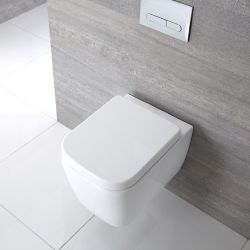 Toilettensitz Duroplast Fast Fix & Absenkautomatik, Befestigung von oben - Milton