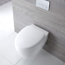 Toilettensitz Duroplast Fast Fix & Absenkautomatik, Befestigung von oben - Kenton