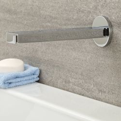 Wanneneinlauf zur Wandmontage - Chrom - Aldwick