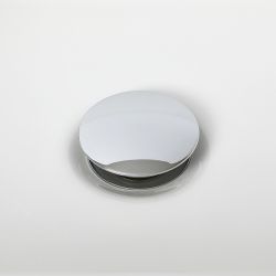 Ablauf mit Push-Up-Stöpsel, für Waschbecken, universal – Chrom