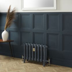 Gusseisen-Heizkörper - Höhe 510mm, Breite auswählbar - Hague Blue 30 von Farrow & Ball - Charlotte