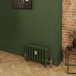 Gusseisen-Heizkörper - Höhe 560mm, Breite auswählbar - Duck Green W55 von Farrow & Ball - Mercury