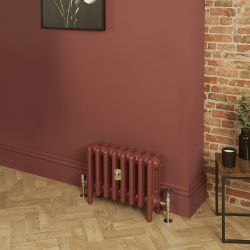 Gusseisen-Heizkörper - Höhe 560mm, Breite auswählbar - Eating Room Red 43 von Farrow & Ball - Mercury