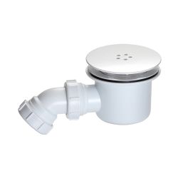 Duschwannenablauf 90mm Weiß - Maxon