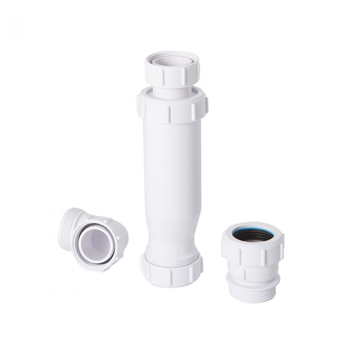 Flexibler Flaschensiphon für Waschtischunterschränke, Plastik - 1,25 Zoll