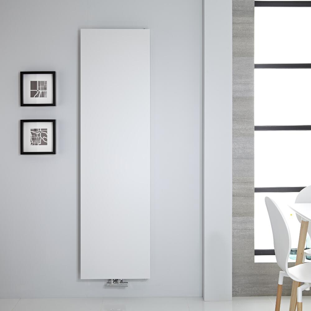 Design Flachheizkörper Vertikal Weiß 1800mm x 500mm 1123W - Rubi