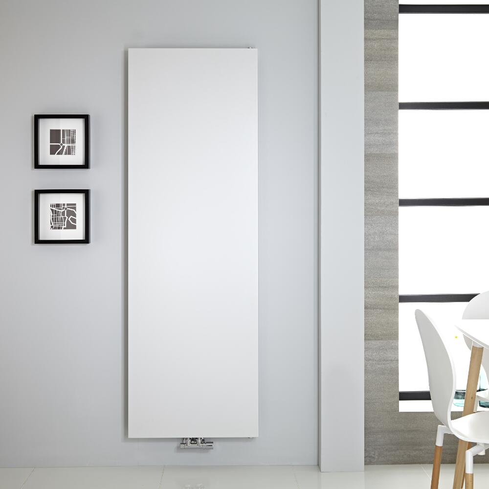 Design Flachheizkörper Vertikal Weiß 1800mm x 600mm 1404W - Rubi