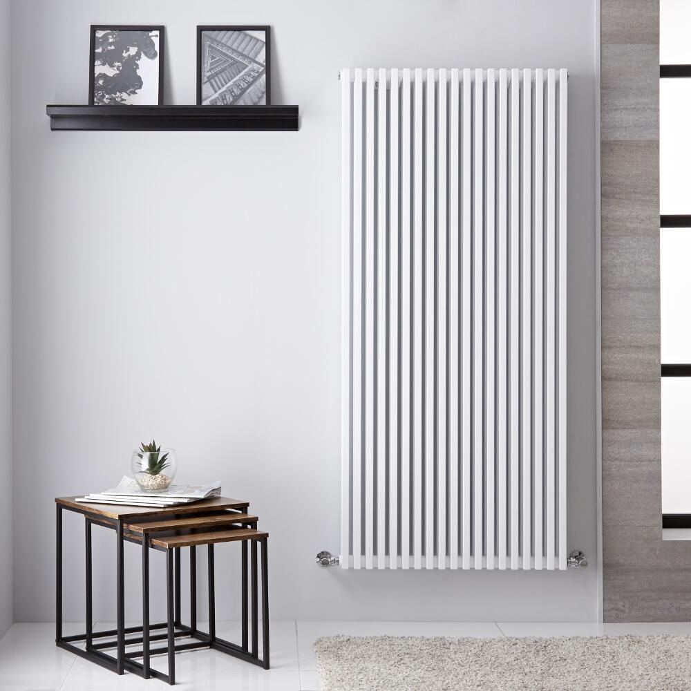 Design Heizkörper Vertikal Weiß 1344W 1506mm x 680mm - Neive