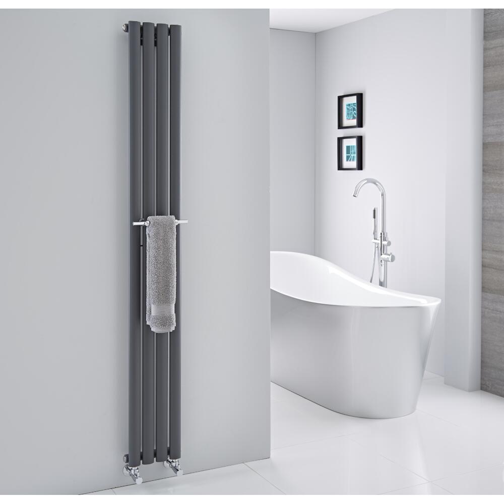 Handtuchstange für Vertikale 230mm Revive und Delta Design Heizkörper