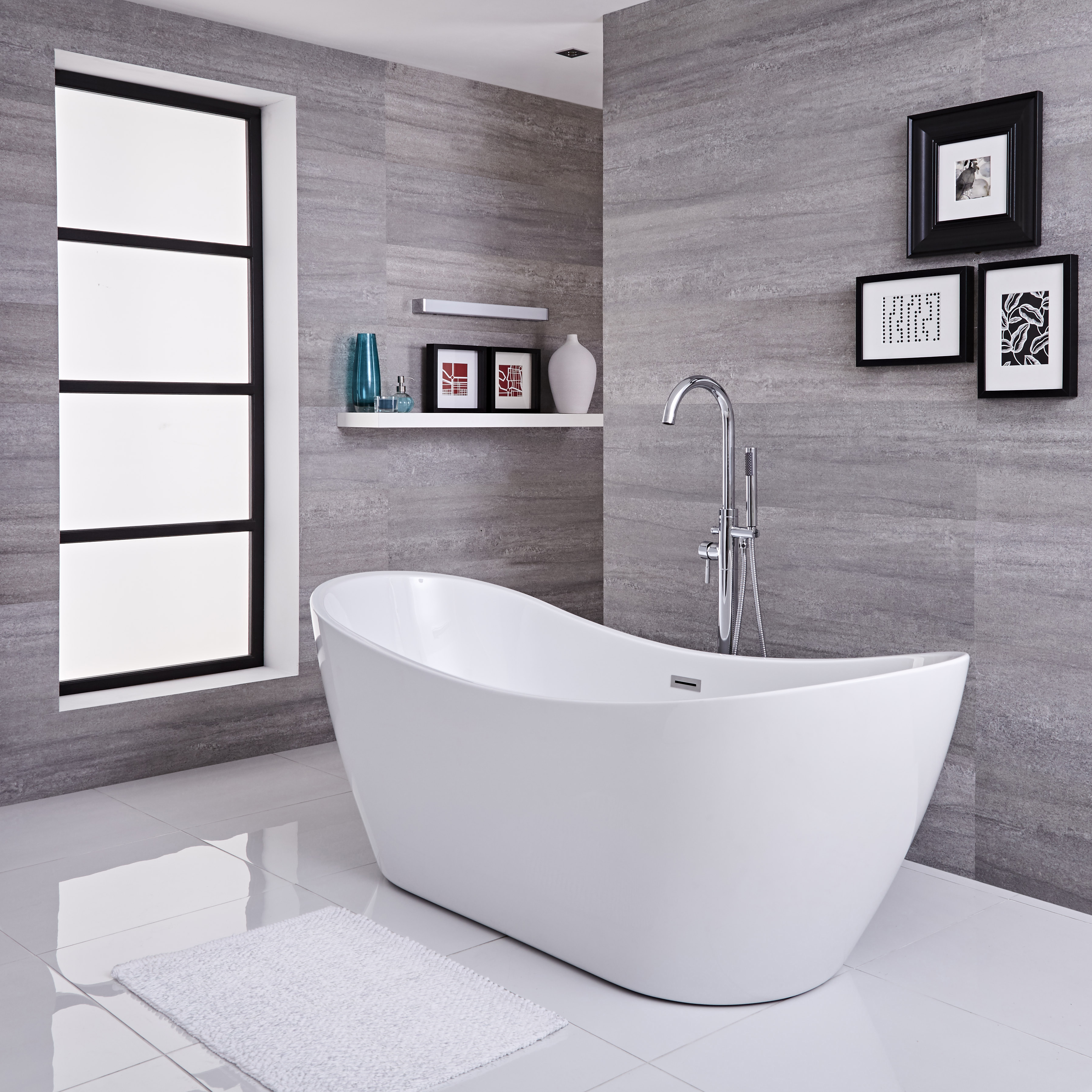 Freistehende Badewanne Oval 1830mm - Otterton