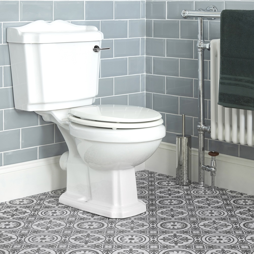 Traditionelle Toilette aus Keramik - Belmont