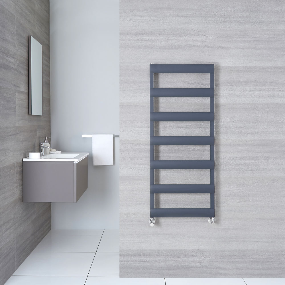 Handtuchheizkörper Anthrazit 1190mm x 500mm 531W - Gradus