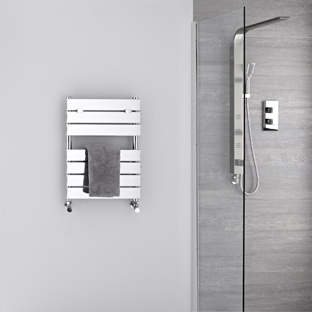 Handtuchheizkörper Chrom 620mm x 450mm 209W - Lustro